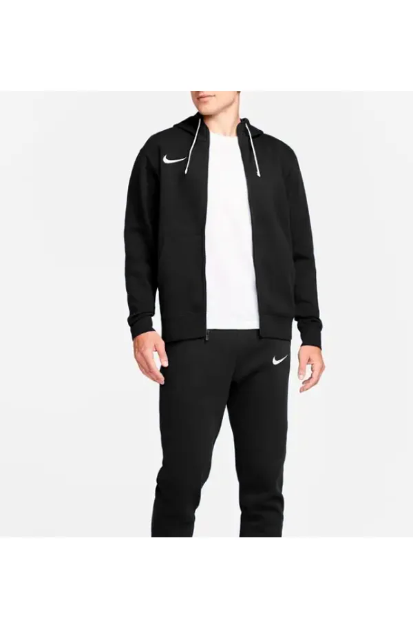 Nike Club Zip Hoodie Black