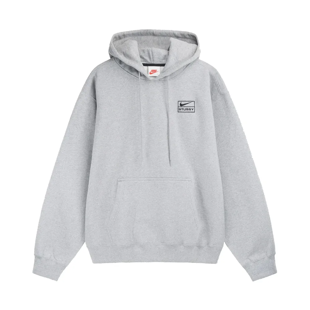 Nike x Stussy Grey Hoodie