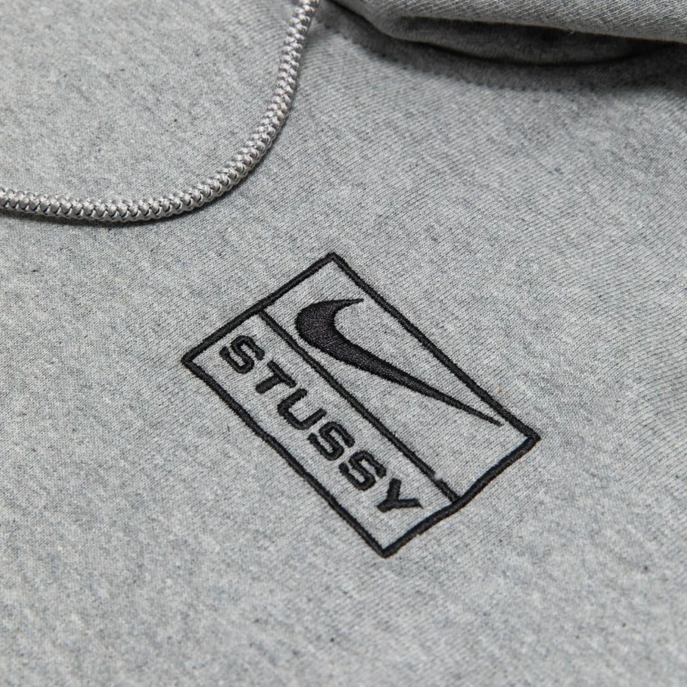 Nike x Stussy Grey Hoodie