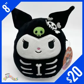 Original Squishmallows! Hello Kitty Sanrio Halloween: Kuromi Skeleton 8