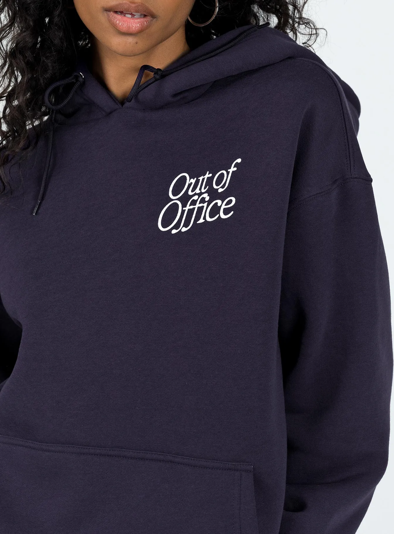 Out Of Office Hoodie Navy