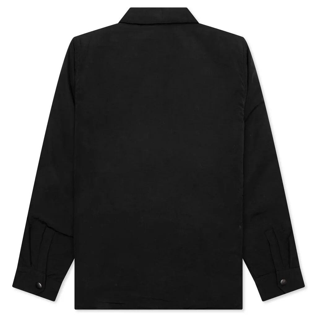 Padded Tech Over Shirt - Black