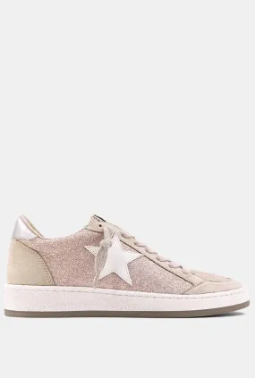 Paz Sneaker Champagne Glitter