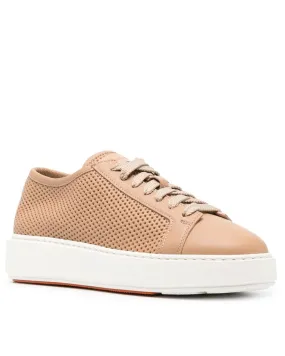 Perforated Sneaker in Eame