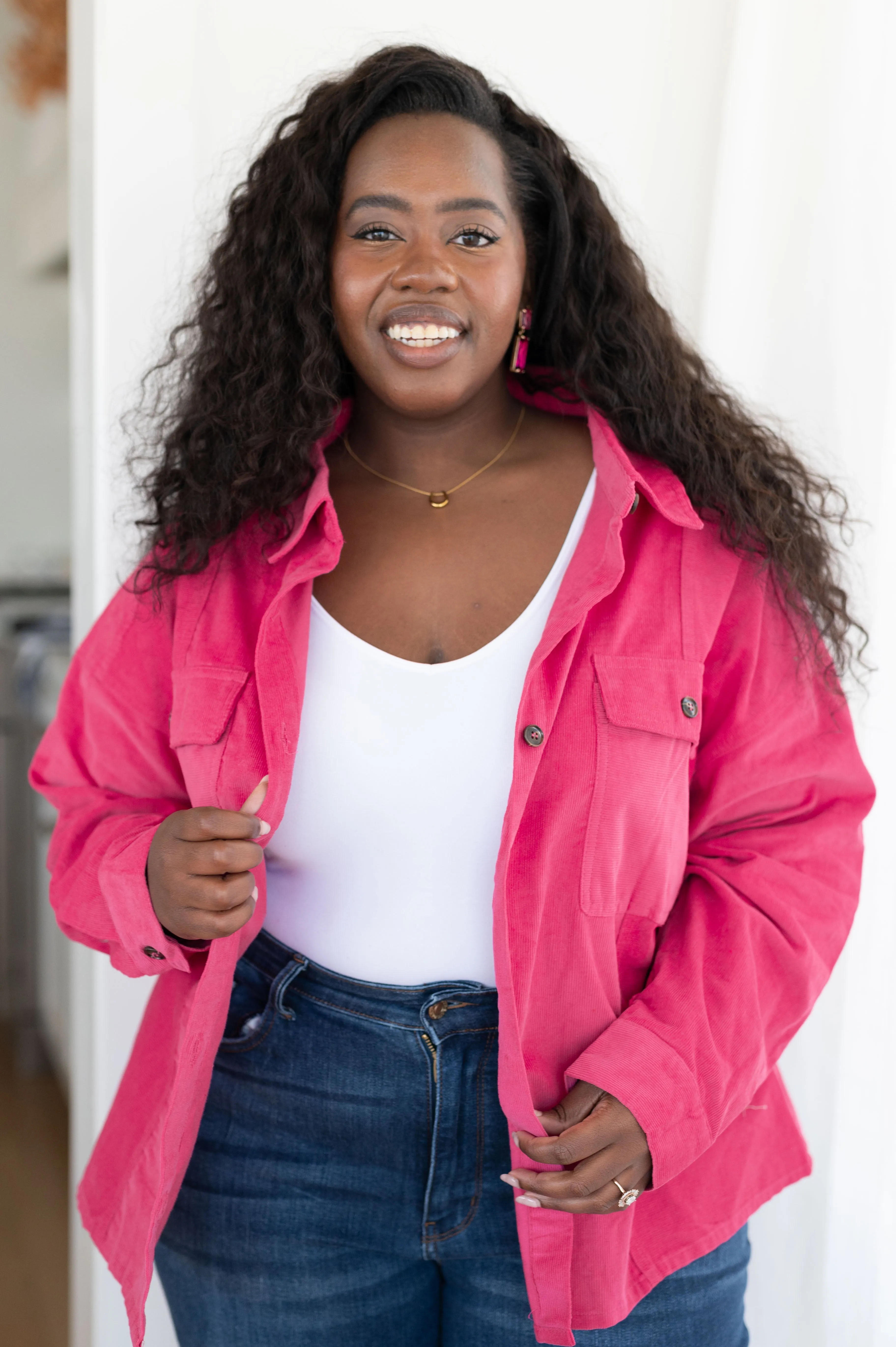 Pop of Pink Jacket