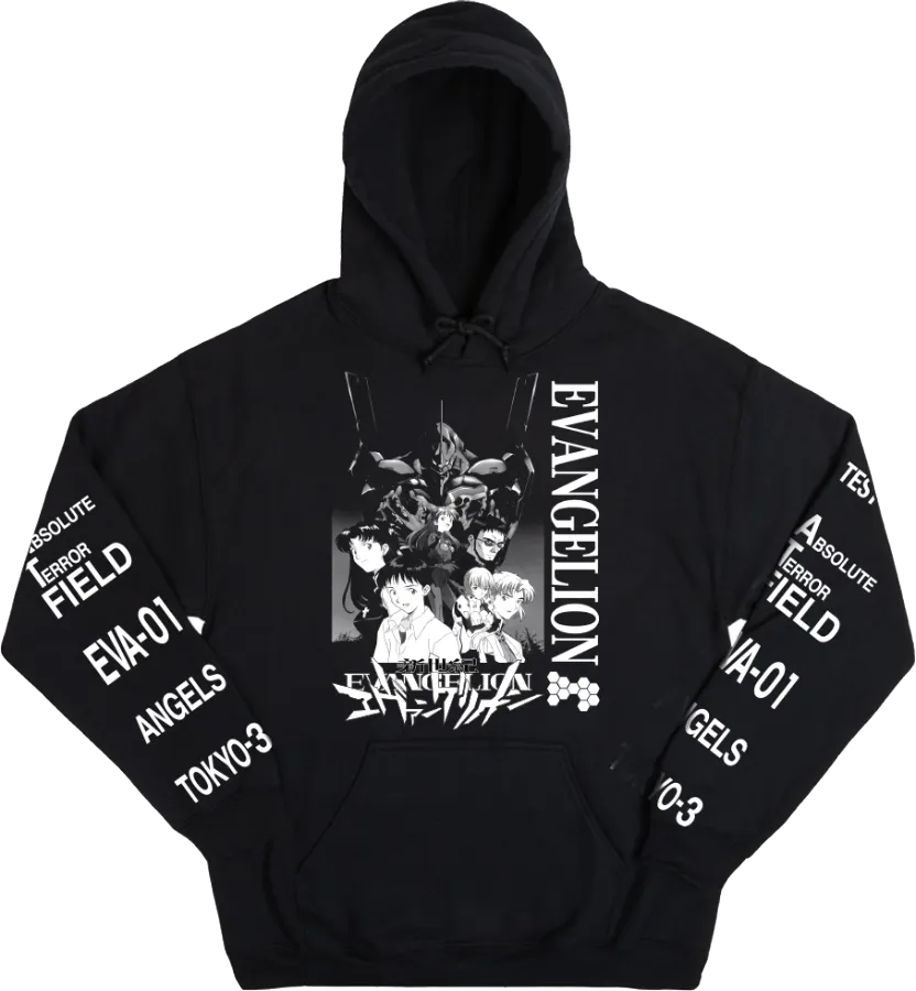 Poster Black and White Hoodie