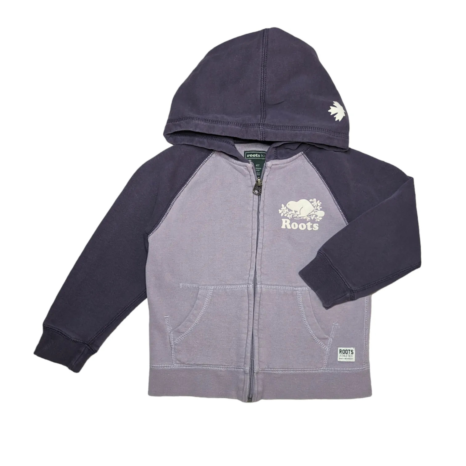 Roots Full Zip Girls Hoodie