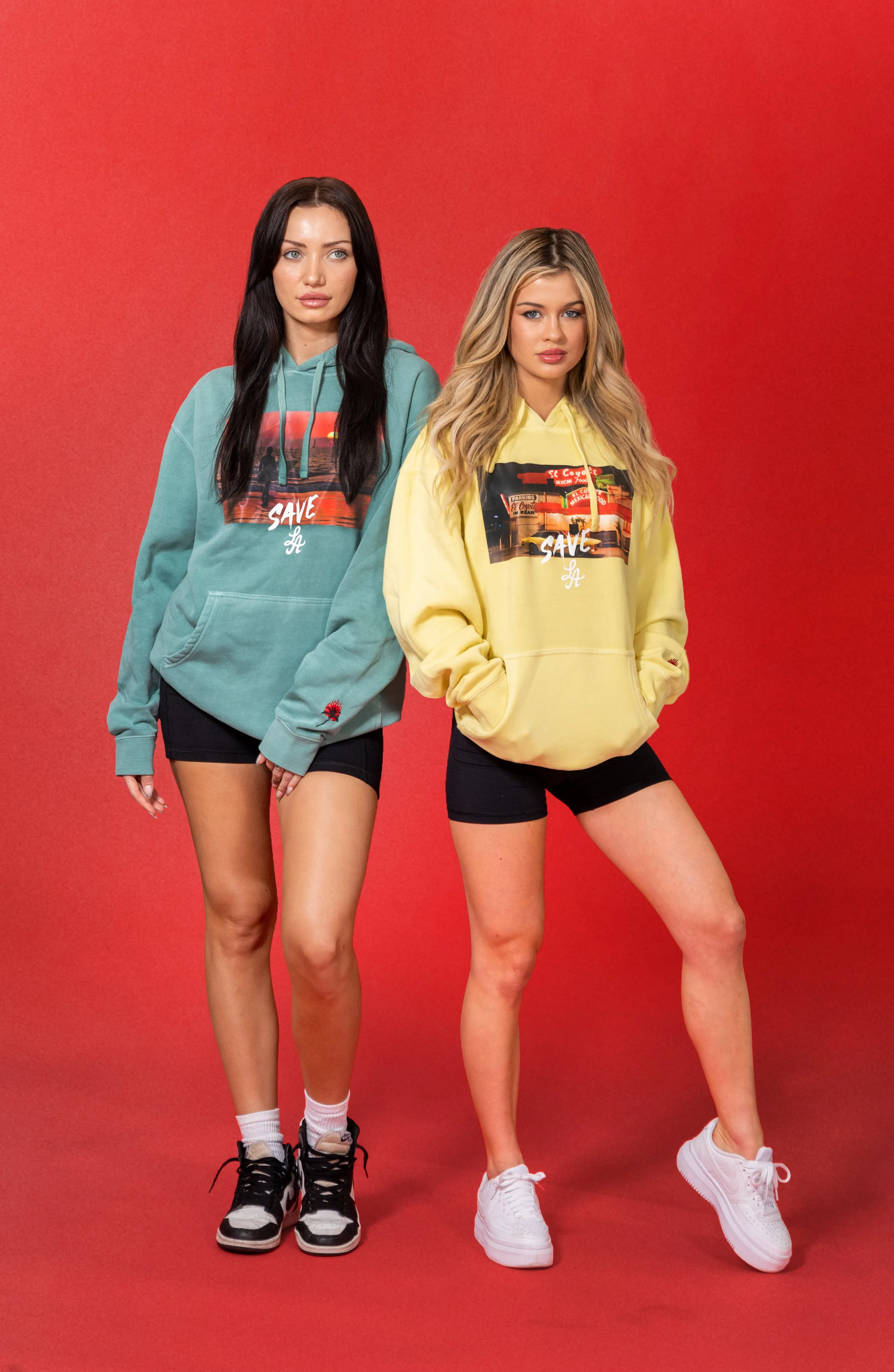 SAVE LA MIDCITY HOODIE - YELLOW