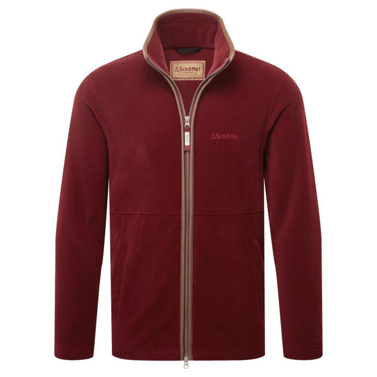 Schoffel Cottesmore Fleece Jacket Claret