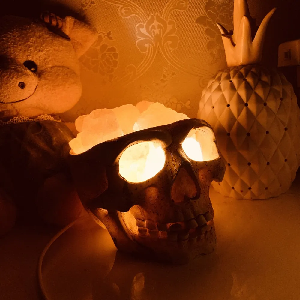 Skull Salt Lamp