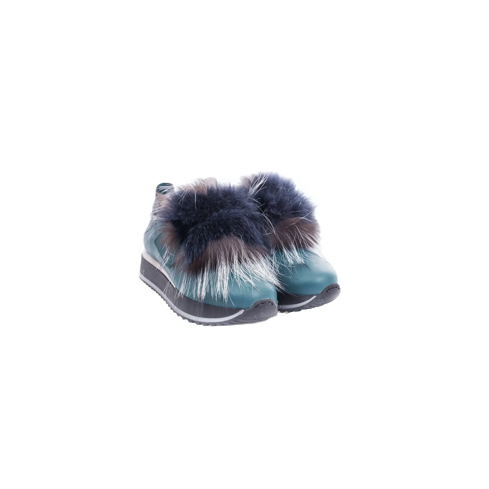 Sneaker Fur Cervo Blue