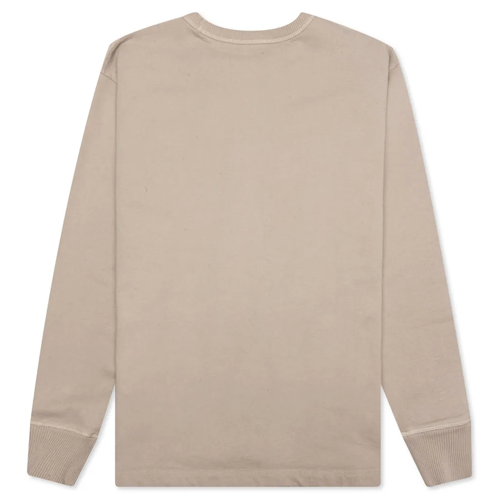 Stamp Logo Sweater - Oyster Grey