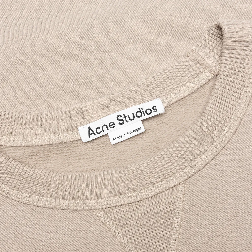 Stamp Logo Sweater - Oyster Grey