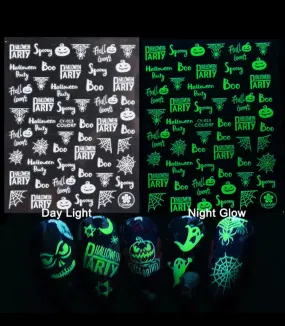 Sticker Halloween glow