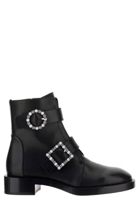 Stuart Weitzman Buckle-Detailed Boots