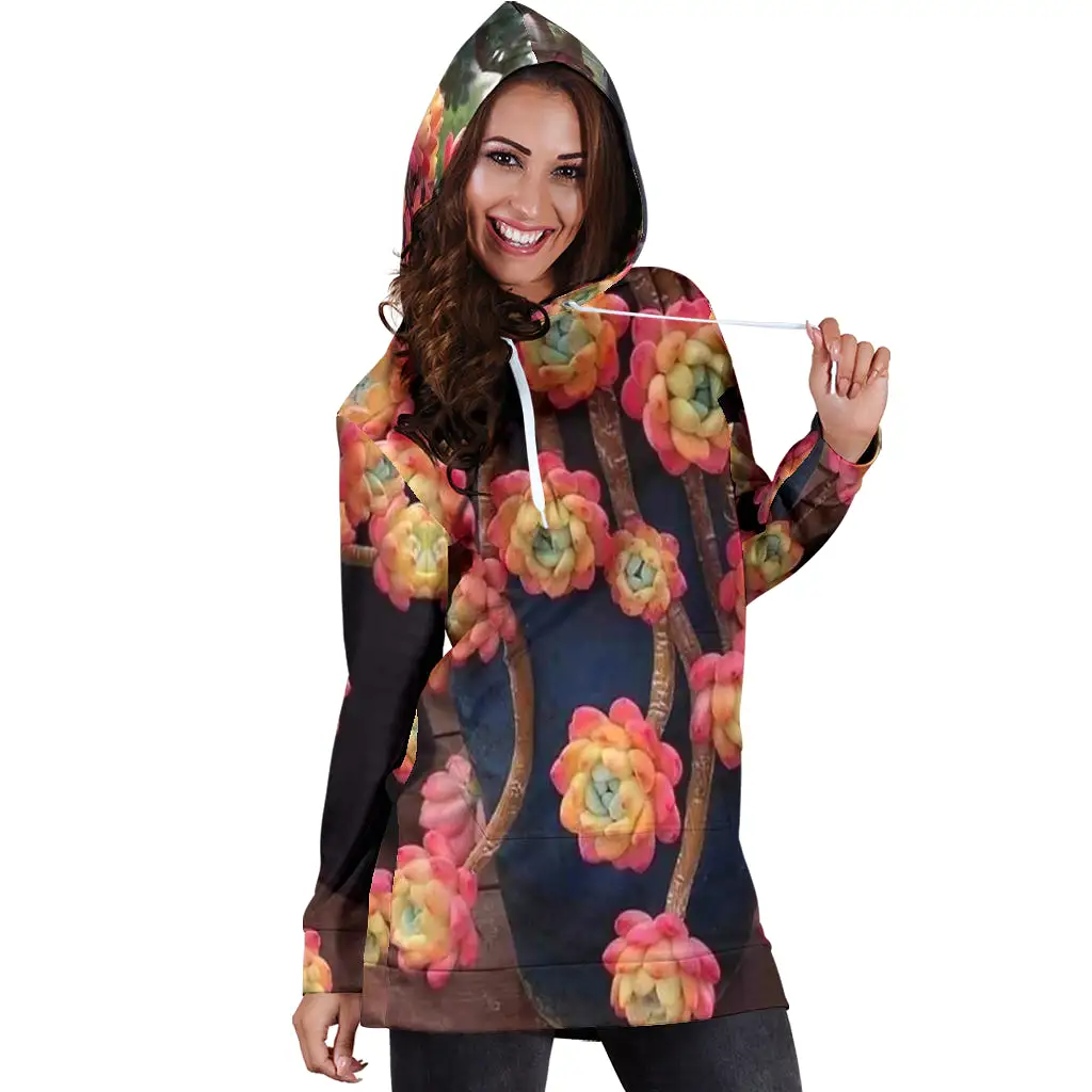 Succulent Flower Women's Dress