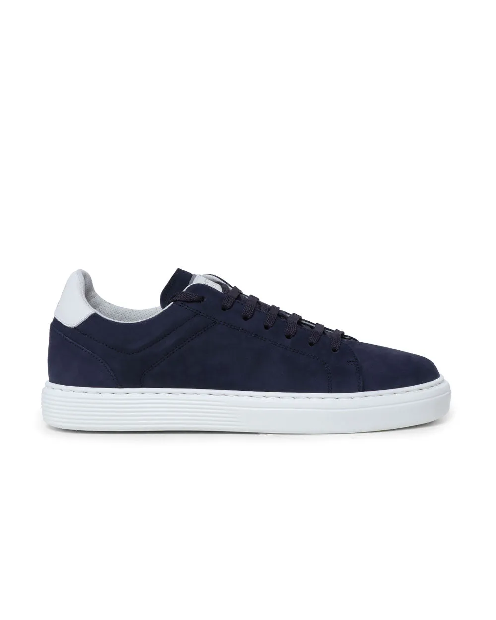 Suede Sneaker in Blue