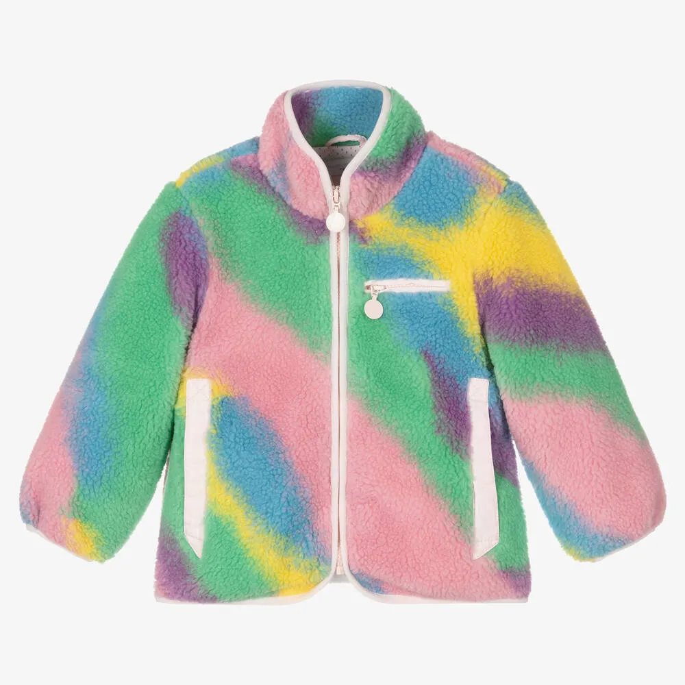 Tie-Dye Teddy Fleece Jacket