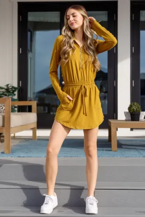 Tinsley Long Sleeve Hoodie Romper