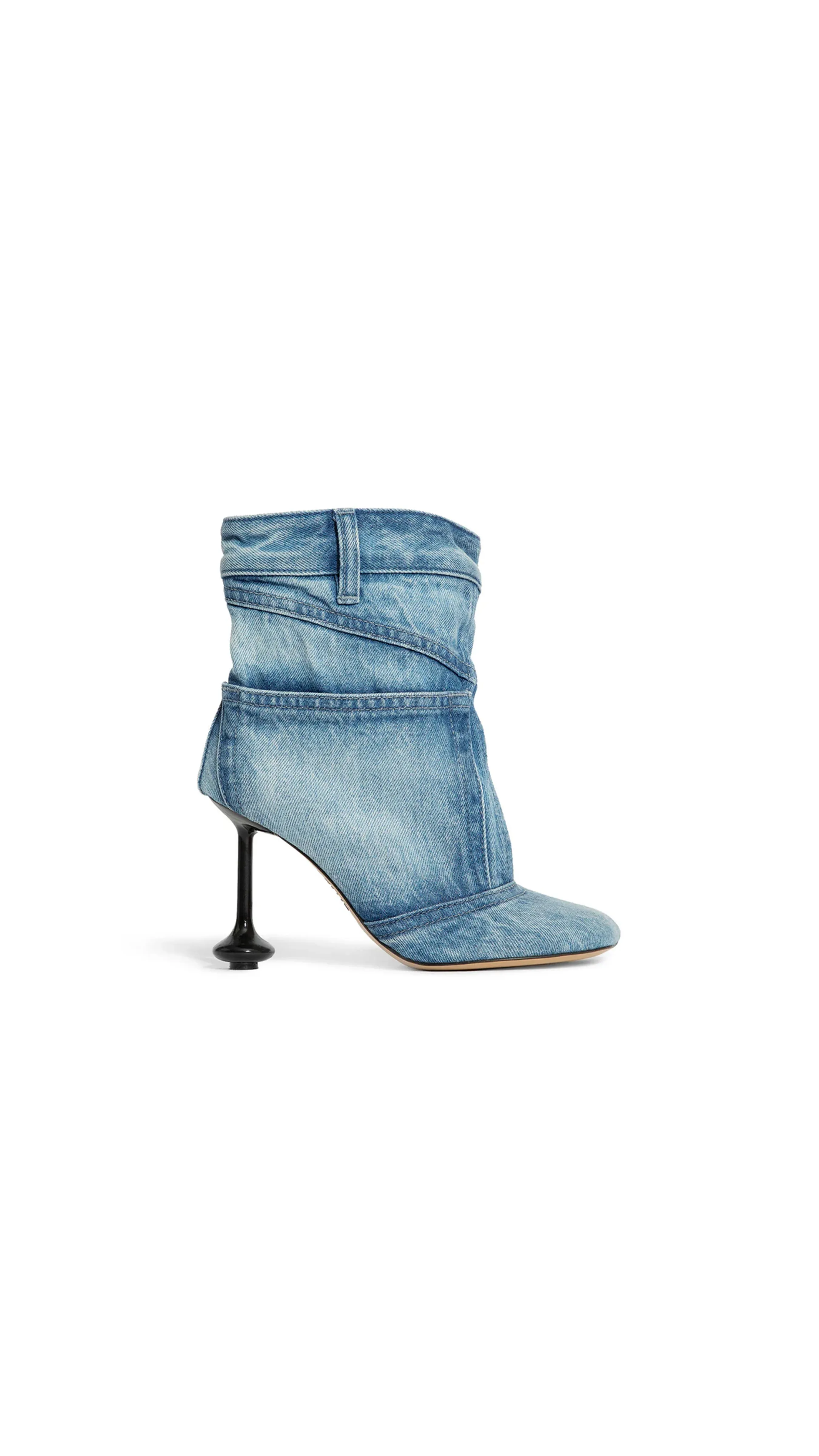 Toy Ankle Boots - Washed Denim