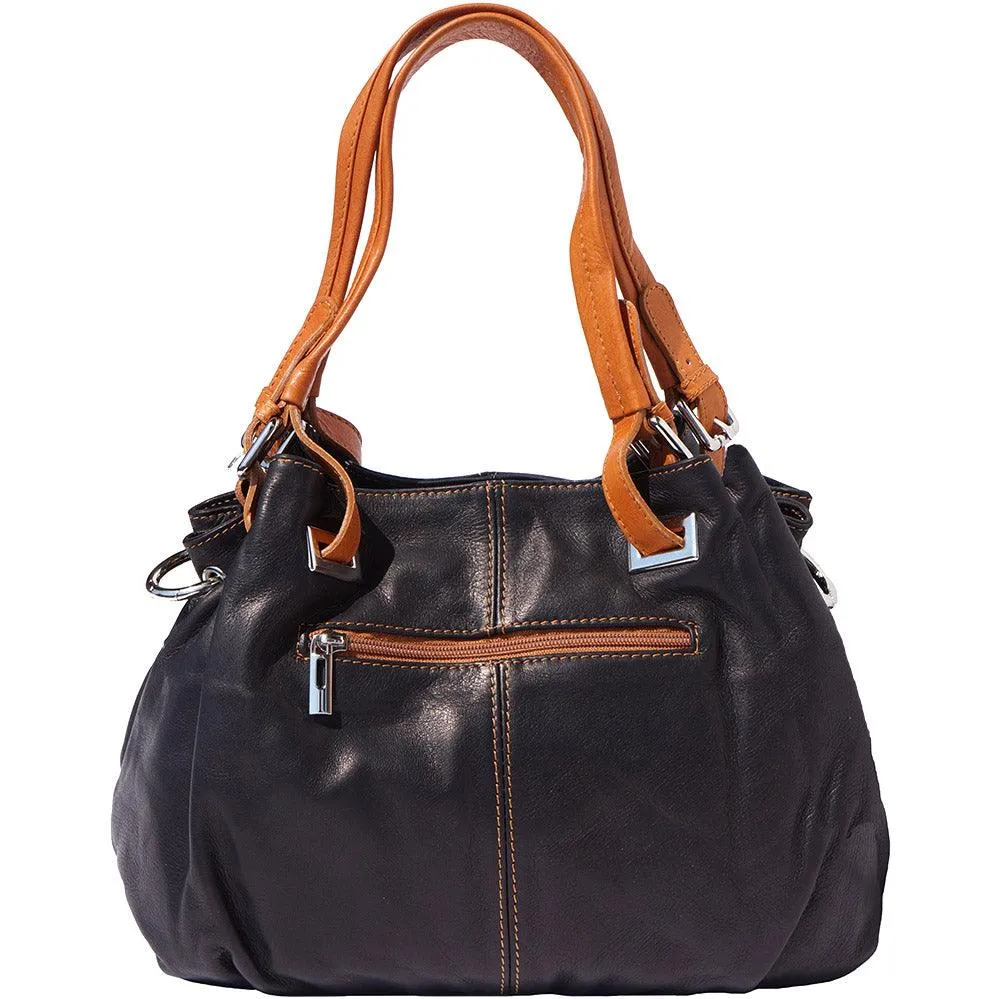 Valentina leather handbag