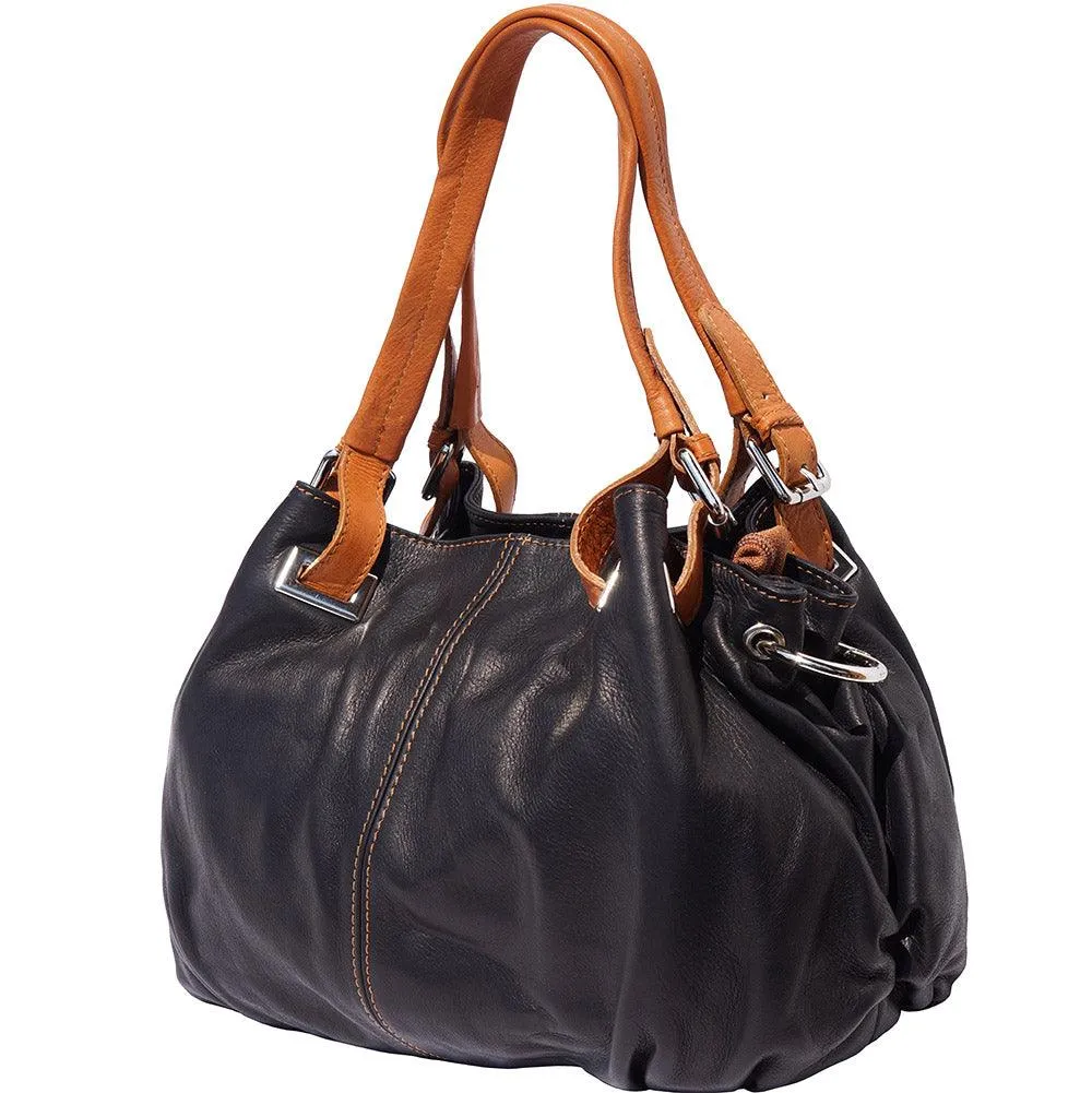 Valentina leather handbag