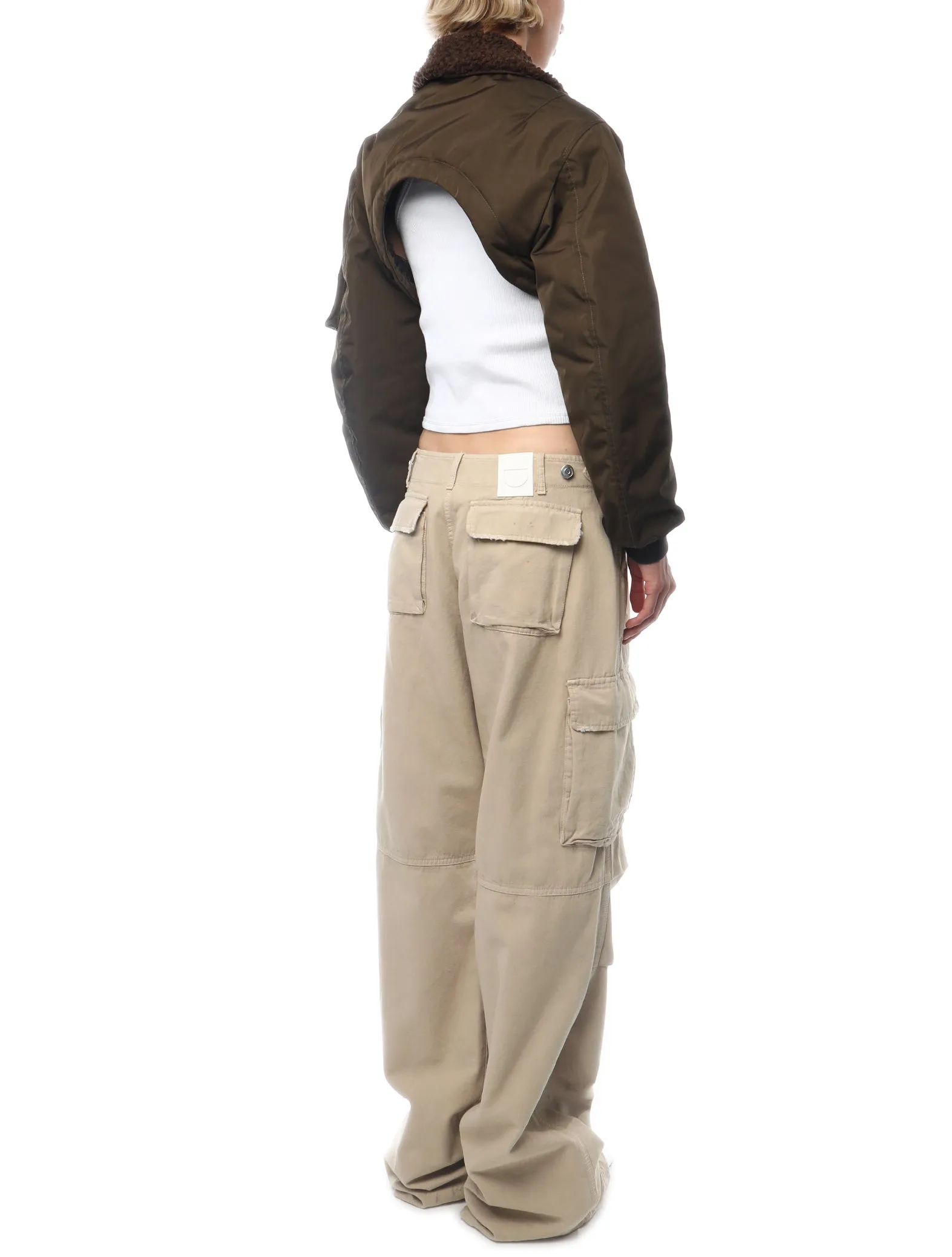 Vaquera Cropped Flight Jacket