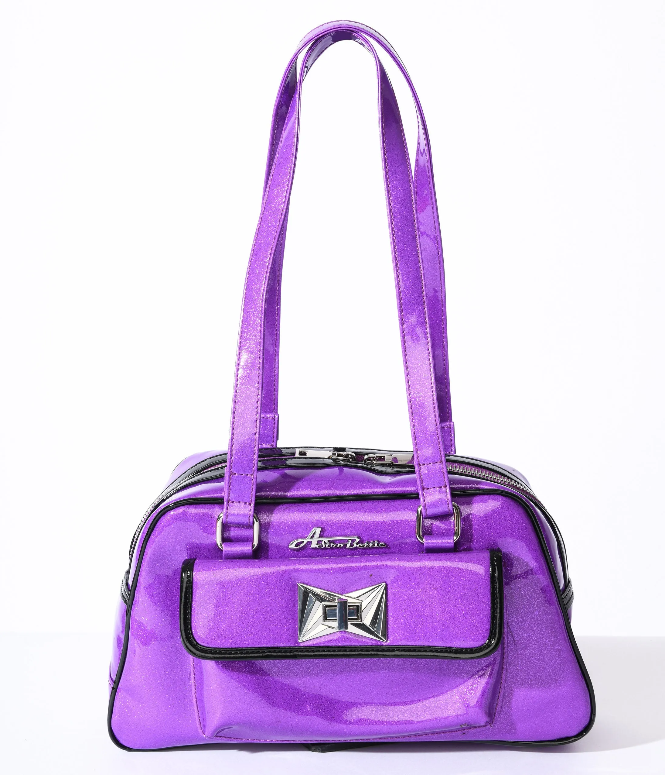 Violet Galaxy Sparkle Handbag