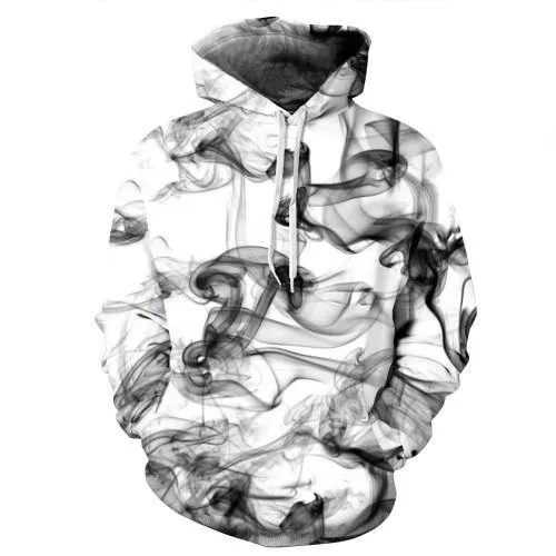 Wolf Printed Hoodie Quality Pullover