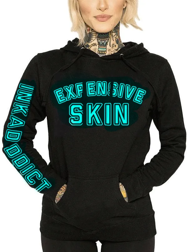 Women's Expensive Skin College Hoodie