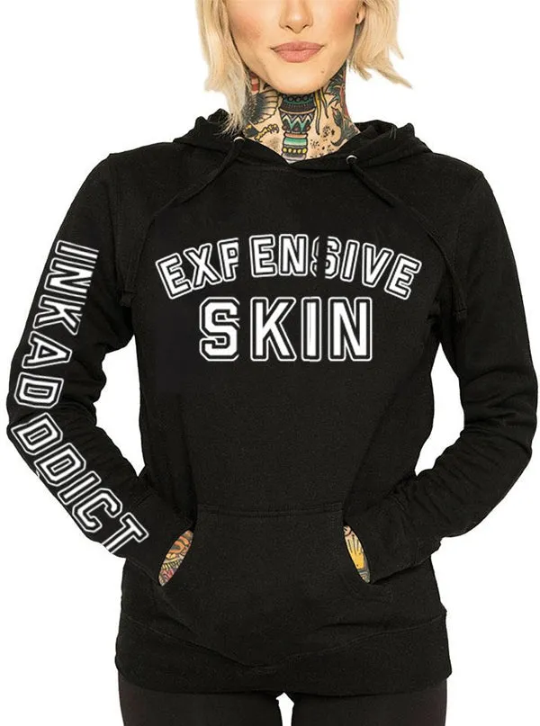 Women's Expensive Skin College Hoodie